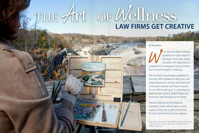 The Art of Wellness: Law Firms Get Creative