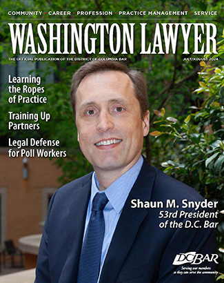 Washington Lawyer July/August 2024 Edition