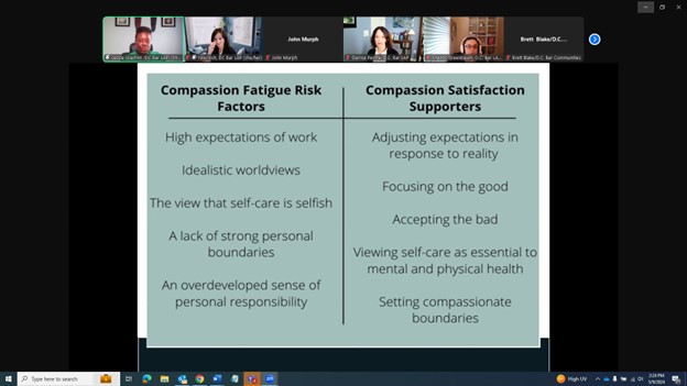 Well-Being Summit screen grab