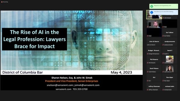 The Rise of AI in the Legal Profession: Lawyers Brace for Impact, May 4