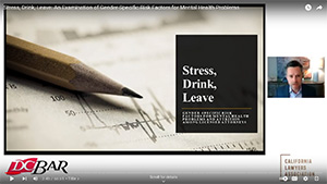 Stress, Drink, Leave: An Examination of Gender-Specific Risk Factors for Mental Health Problems and Attrition Among Licensed Attorneys
