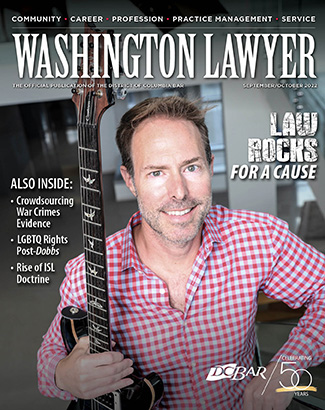 Washington Lawyer September/October 2022 Edition