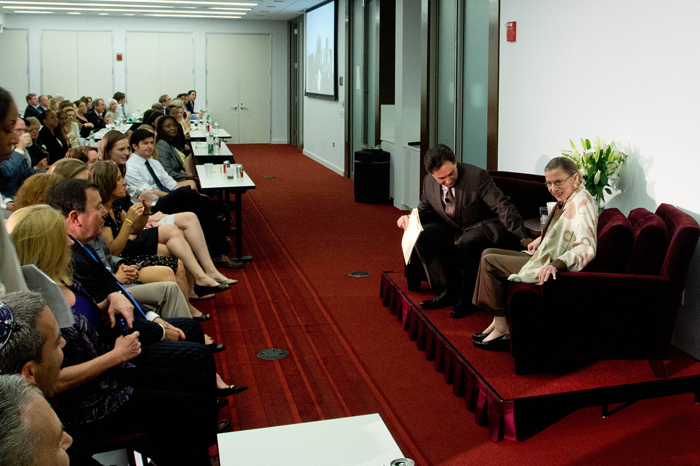 Justice Ruth Bader Ginsburg addressed members of the D.C. Bar and others in the legal community during the 9th Annual Legends of the D.C. Bar Luncheon in June 2013.