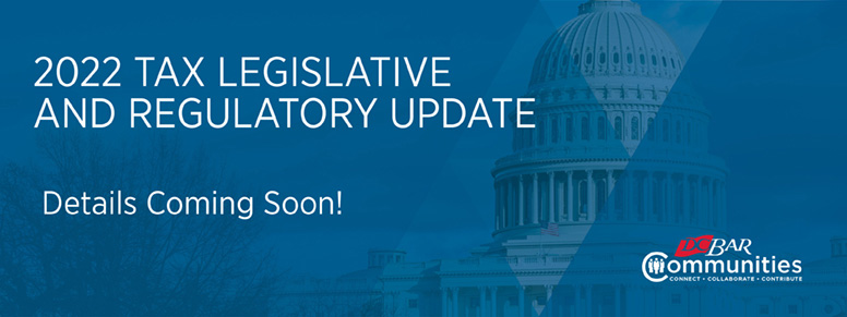 Tax Legislative and Regulatory Update Conference