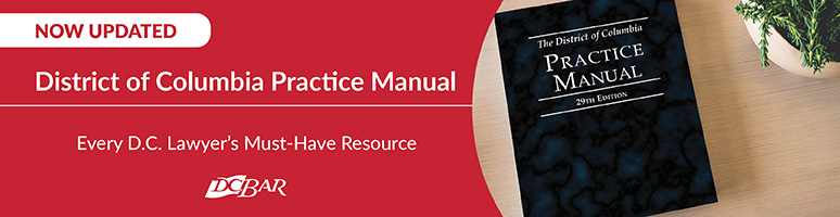District of Columbia Practice Manual
