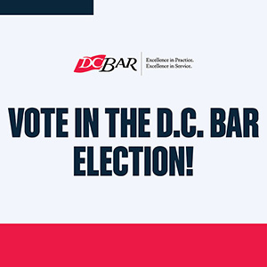 Vote in the D.C. Bar Election