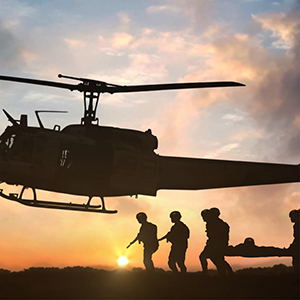 Military helicopter