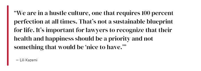 hustle culture is not sustainable, set wellness priorities