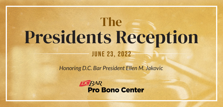 The Presidents Reception 2022