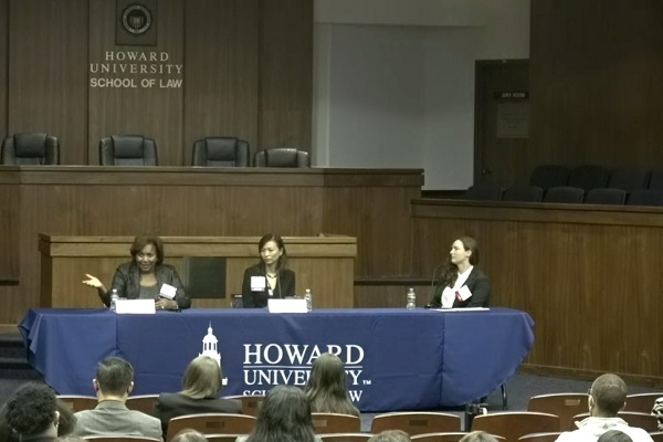 WBA judge panel at Howard University